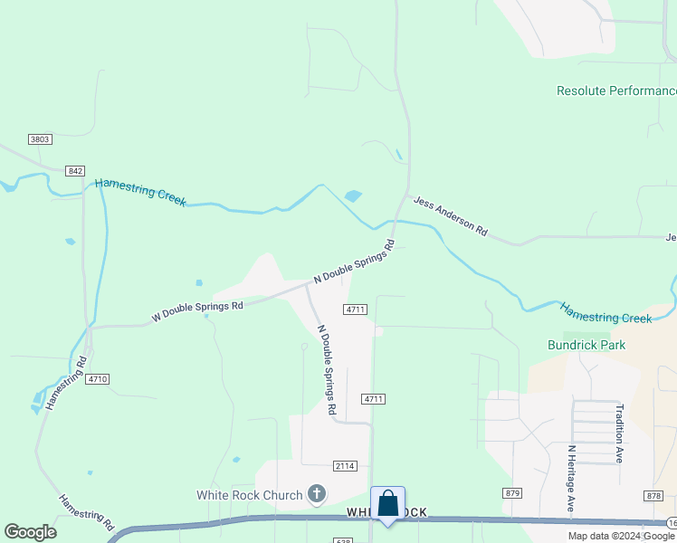 map of restaurants, bars, coffee shops, grocery stores, and more near 2042 North Double Springs Road in Fayetteville