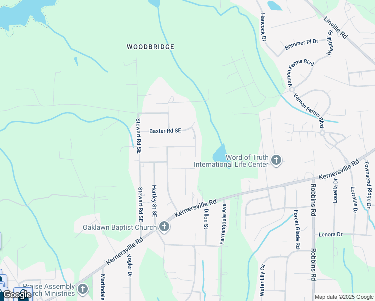 map of restaurants, bars, coffee shops, grocery stores, and more near 3566 Glen Lyon Drive in Winston-Salem
