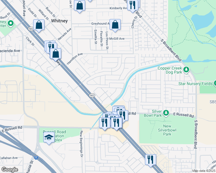 map of restaurants, bars, coffee shops, grocery stores, and more near 6373 Beavertail Pond Avenue in Las Vegas
