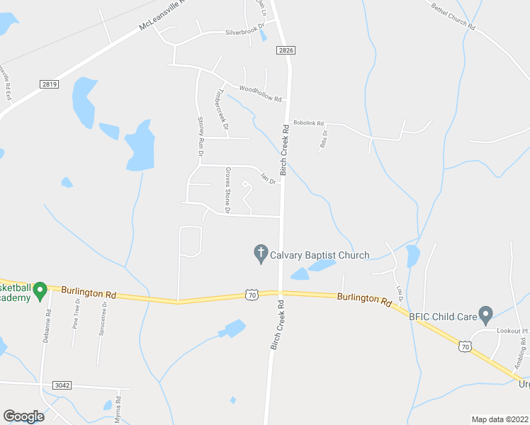 map of restaurants, bars, coffee shops, grocery stores, and more near 5429 Sky Hill Drive in McLeansville