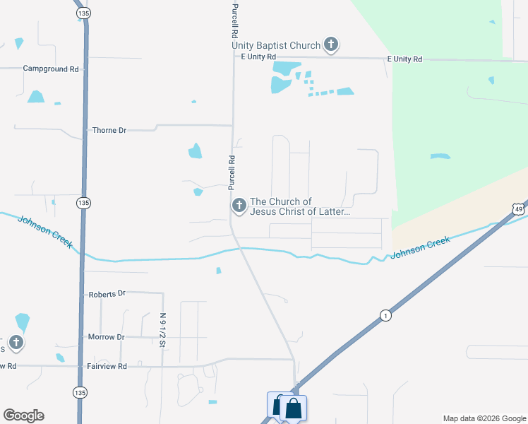 map of restaurants, bars, coffee shops, grocery stores, and more near 509 Elizabeth Drive in Paragould