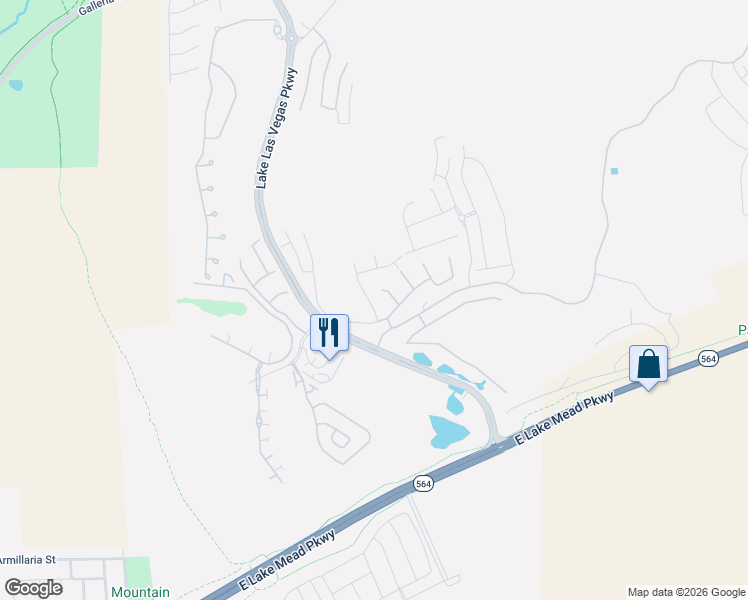 map of restaurants, bars, coffee shops, grocery stores, and more near 14 Vicolo Sebino in Henderson