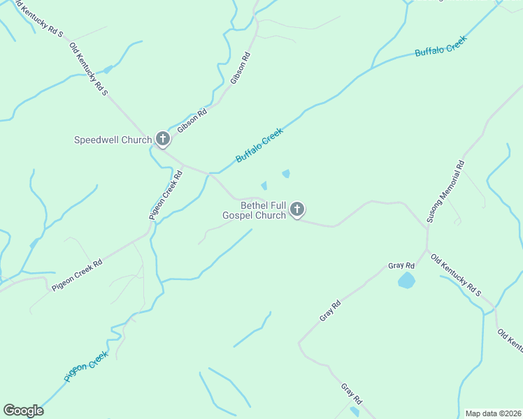 map of restaurants, bars, coffee shops, grocery stores, and more near 1170 Old Kentucky Road South in Greeneville