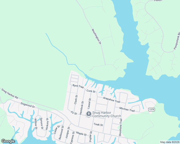 map of restaurants, bars, coffee shops, grocery stores, and more near 147 Johnson Drive in Hertford