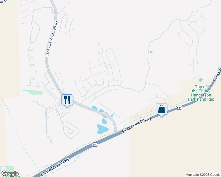 map of restaurants, bars, coffee shops, grocery stores, and more near 9 Scenic Terrain Avenue in Henderson