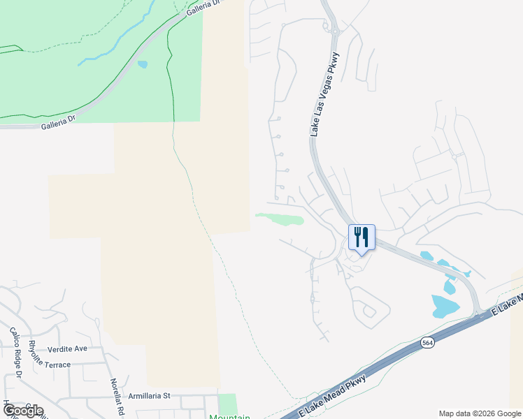 map of restaurants, bars, coffee shops, grocery stores, and more near 89 Avenza Drive in Henderson