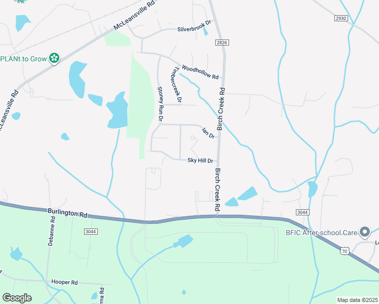 map of restaurants, bars, coffee shops, grocery stores, and more near in McLeansville