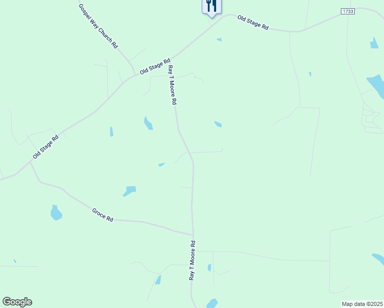 map of restaurants, bars, coffee shops, grocery stores, and more near 2239 Ray T Moore Road in Yadkinville