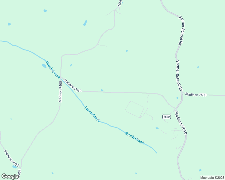 map of restaurants, bars, coffee shops, grocery stores, and more near 558-560 County Road 7610 in Hindsville
