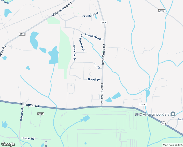 map of restaurants, bars, coffee shops, grocery stores, and more near 33 Arbor Hill PIace in McLeansville