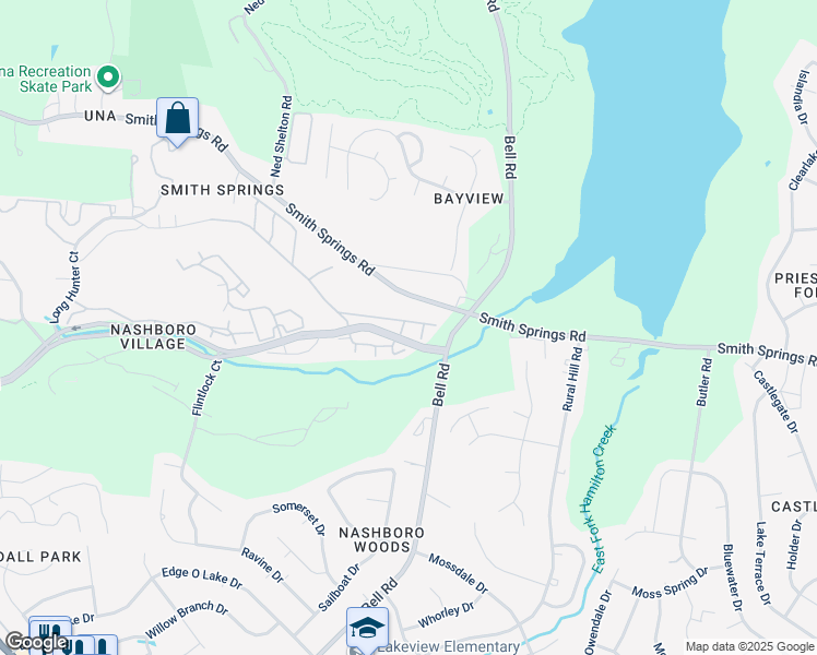 map of restaurants, bars, coffee shops, grocery stores, and more near 2008 Nashboro Boulevard in Nashville