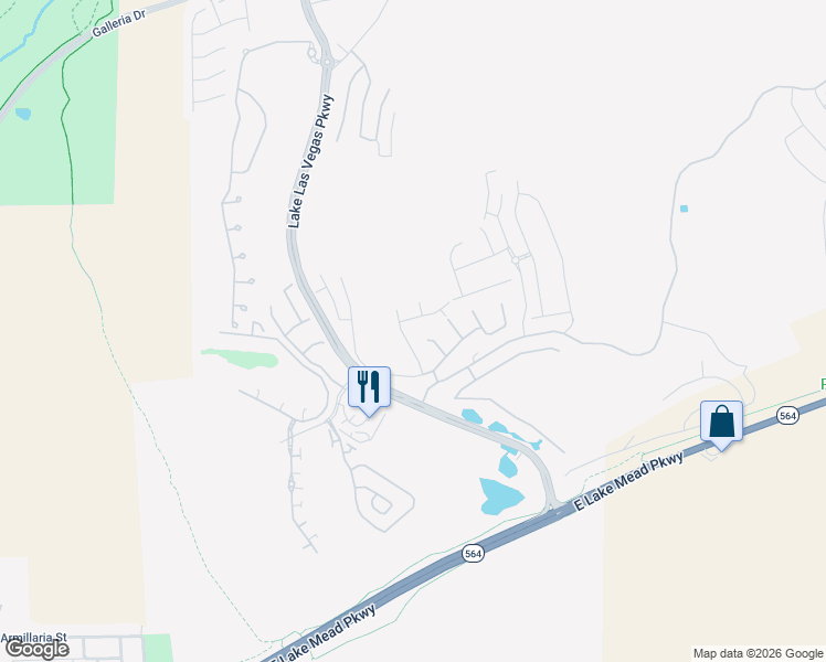 map of restaurants, bars, coffee shops, grocery stores, and more near 14 Vicolo Sebino in Henderson