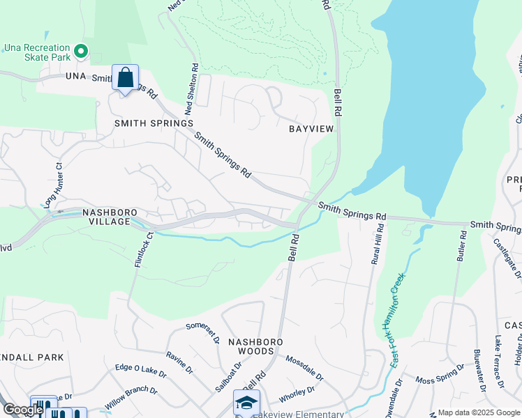 map of restaurants, bars, coffee shops, grocery stores, and more near 2008 Nashboro Boulevard in Nashville