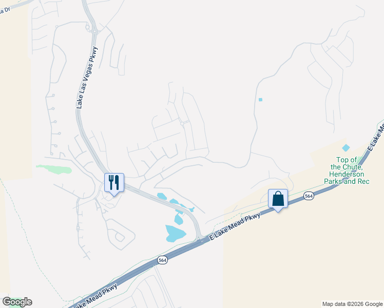 map of restaurants, bars, coffee shops, grocery stores, and more near 9 Scenic Terrain Avenue in Henderson