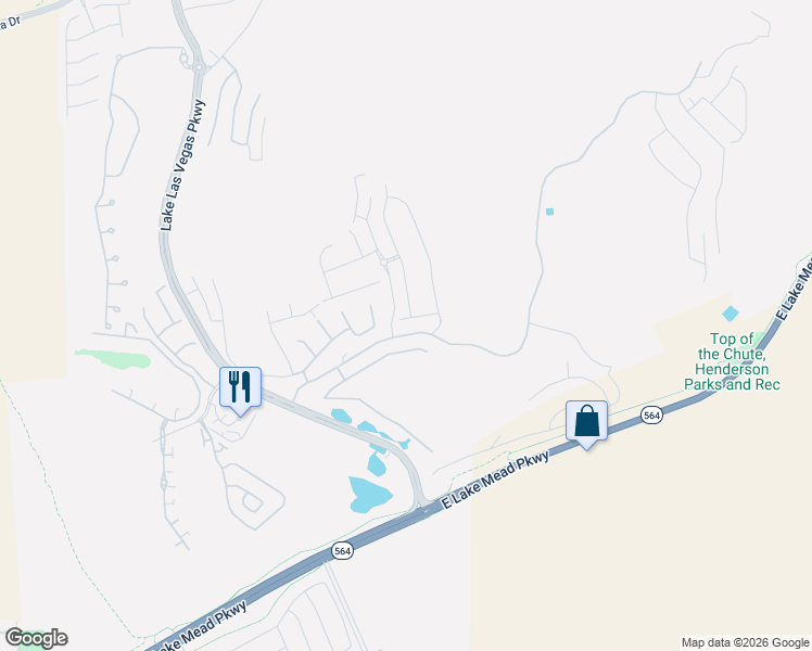 map of restaurants, bars, coffee shops, grocery stores, and more near 9 Scenic Terrain Avenue in Henderson