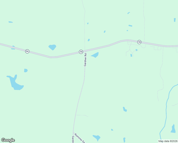 map of restaurants, bars, coffee shops, grocery stores, and more near 91 Gardner Road in Castalia