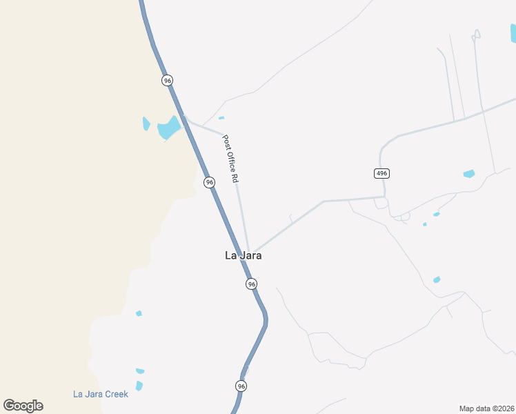 map of restaurants, bars, coffee shops, grocery stores, and more near 10 Post Office Road in La Jara