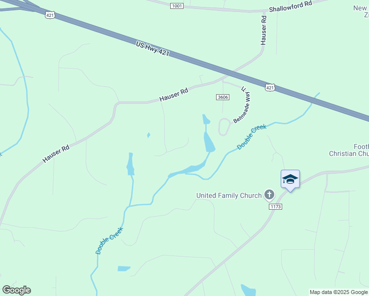 map of restaurants, bars, coffee shops, grocery stores, and more near 635 Hauser Road in Lewisville