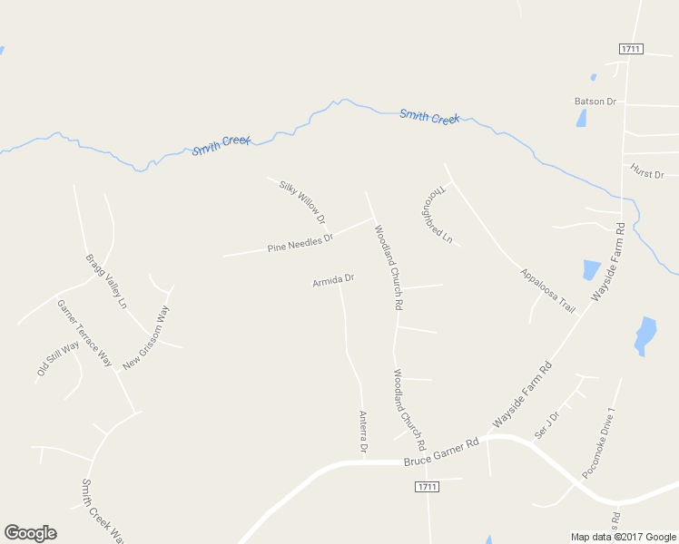 map of restaurants, bars, coffee shops, grocery stores, and more near 3637 Armida Drive in Wake Forest