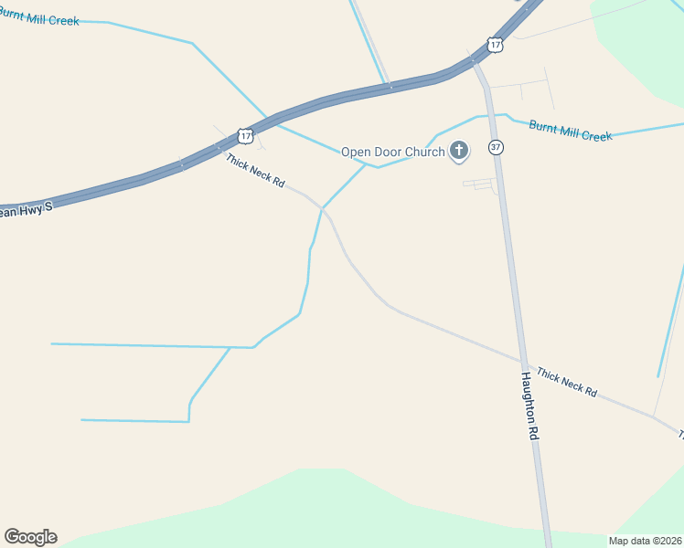 map of restaurants, bars, coffee shops, grocery stores, and more near 200 Thick Neck Road in Edenton