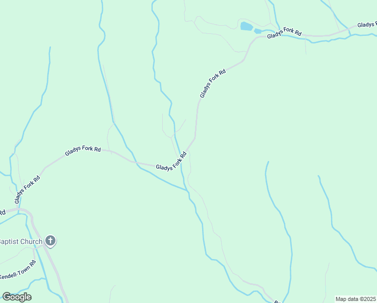map of restaurants, bars, coffee shops, grocery stores, and more near 2855 Gladys Fork Road in Ferguson