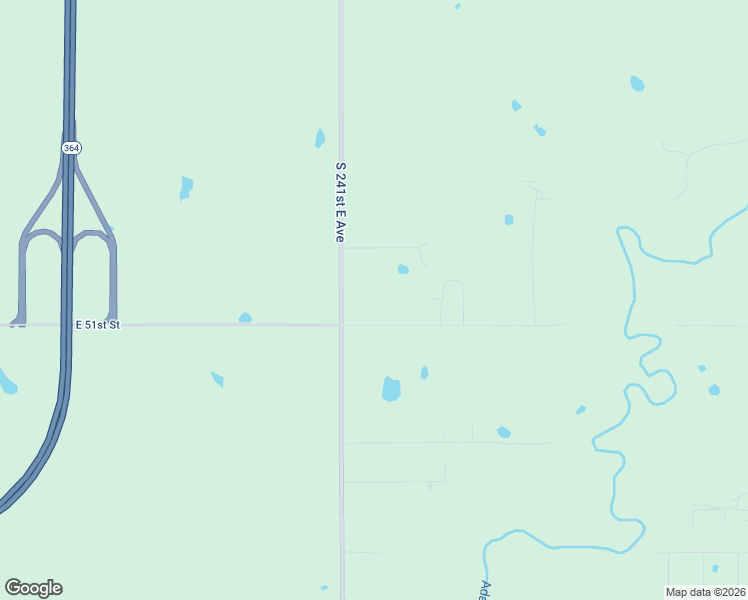 map of restaurants, bars, coffee shops, grocery stores, and more near 4901 South 241st East Avenue in Broken Arrow