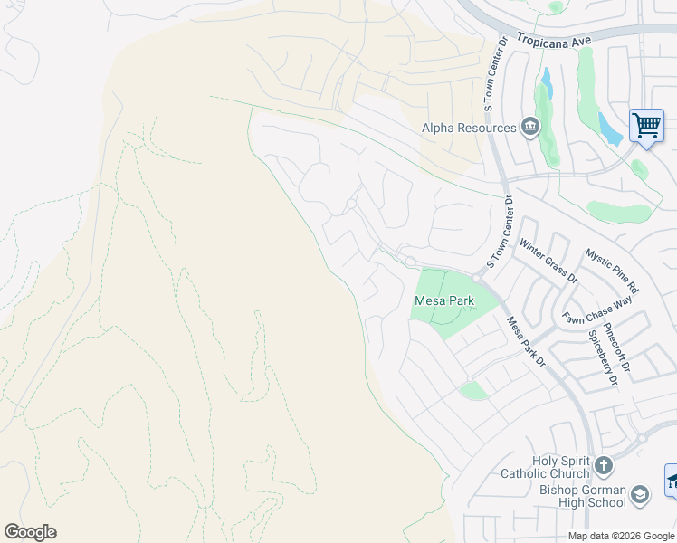 map of restaurants, bars, coffee shops, grocery stores, and more near 10958 Earth Hues Court in Las Vegas
