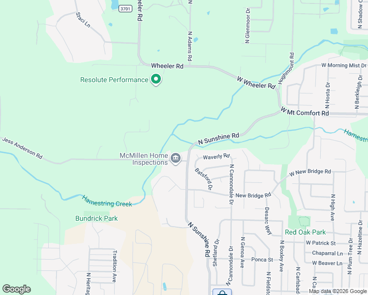 map of restaurants, bars, coffee shops, grocery stores, and more near 5272 Jess Anderson Road in Fayetteville