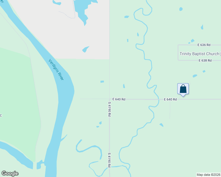 map of restaurants, bars, coffee shops, grocery stores, and more near 35951 South 4190 Road in Inola