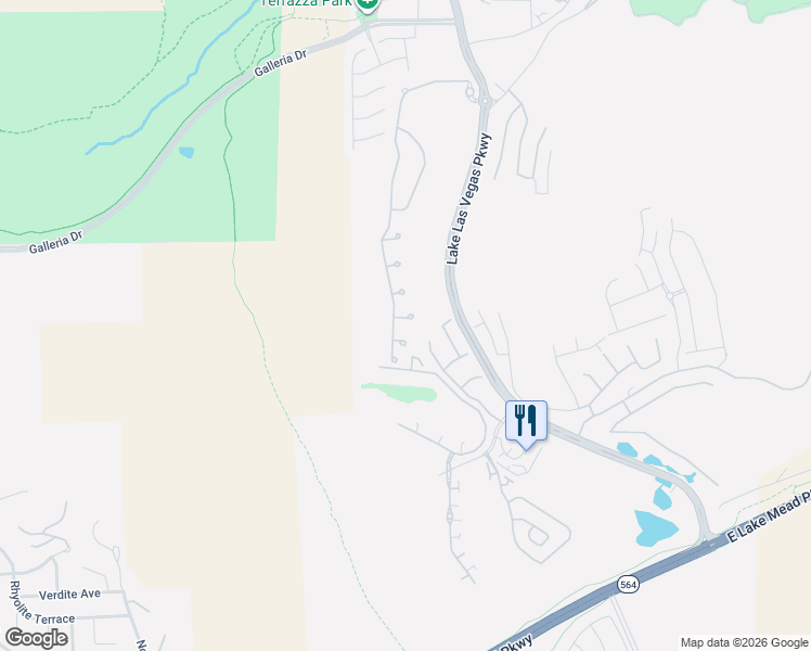 map of restaurants, bars, coffee shops, grocery stores, and more near 2 Lago Turchino Court in Henderson