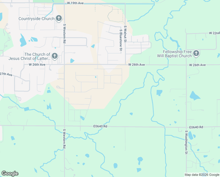 map of restaurants, bars, coffee shops, grocery stores, and more near 1823 West 26th Avenue in Stillwater