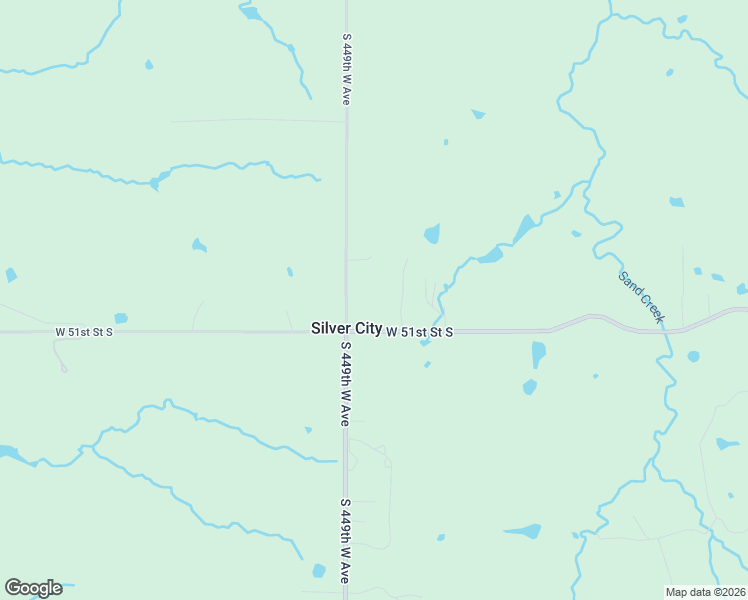 map of restaurants, bars, coffee shops, grocery stores, and more near 44753 West 51st Street South in Jennings