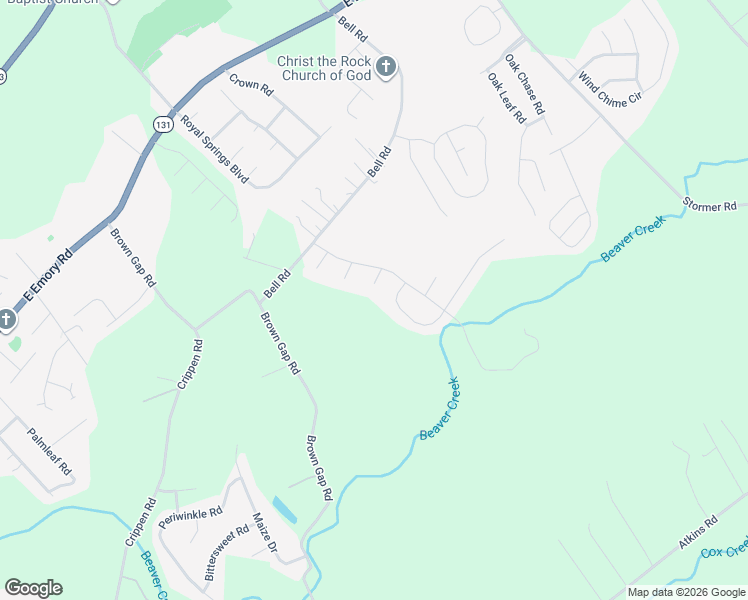 map of restaurants, bars, coffee shops, grocery stores, and more near 7100 Deerpath Lane in Knoxville