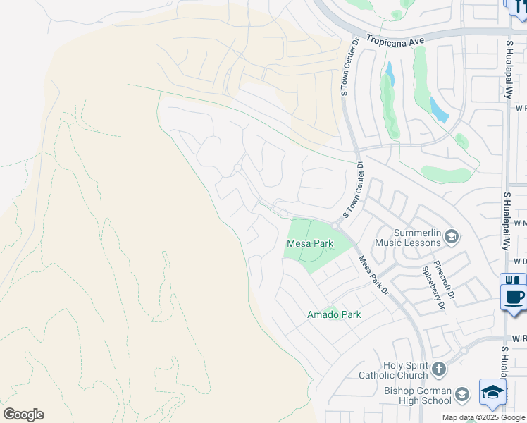 map of restaurants, bars, coffee shops, grocery stores, and more near 5364 Succulent Rose Drive in Las Vegas