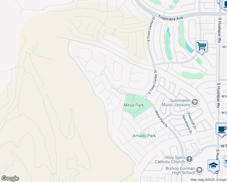 map of restaurants, bars, coffee shops, grocery stores, and more near 5364 Succulent Rose Drive in Las Vegas