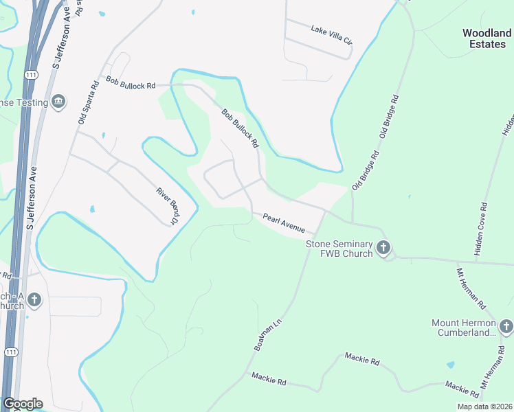 map of restaurants, bars, coffee shops, grocery stores, and more near 1644 Bradshaw Boulevard in Cookeville