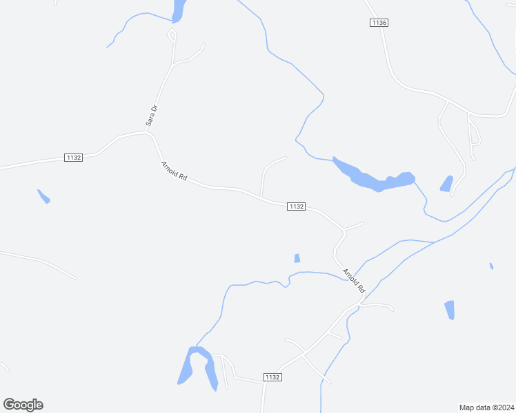 map of restaurants, bars, coffee shops, grocery stores, and more near 2728 Arnold Road in Hamptonville