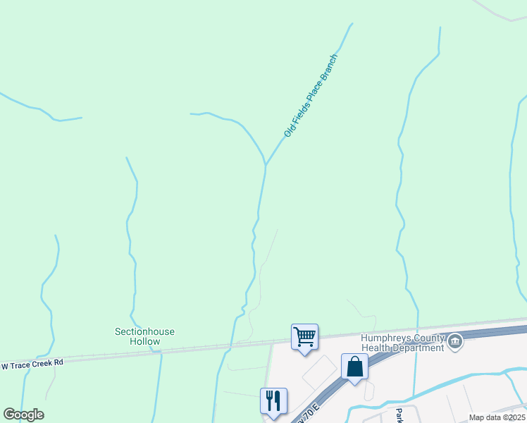 map of restaurants, bars, coffee shops, grocery stores, and more near in Waverly