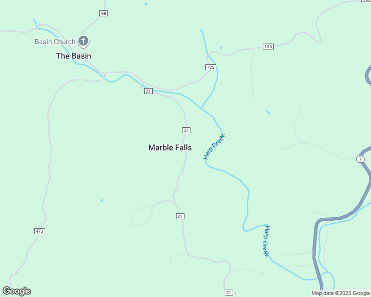 map of restaurants, bars, coffee shops, grocery stores, and more near in Township of Marble City