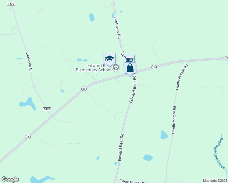 map of restaurants, bars, coffee shops, grocery stores, and more near Gina Lee Terrace in Louisburg