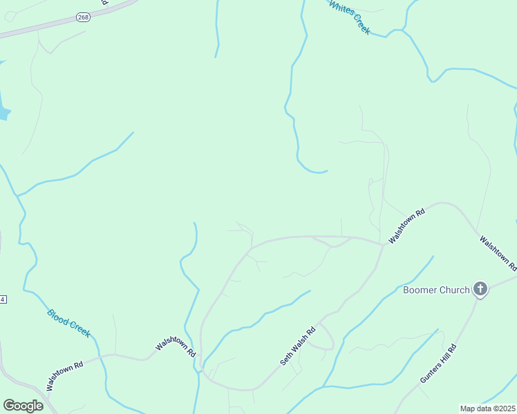 map of restaurants, bars, coffee shops, grocery stores, and more near 1109 Walshtown Road in Boomer