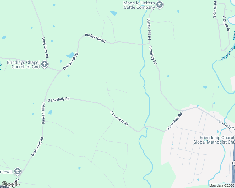 map of restaurants, bars, coffee shops, grocery stores, and more near 5585 Keller Road in Cookeville