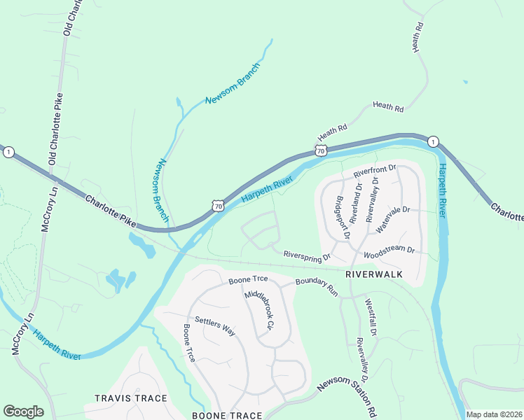 map of restaurants, bars, coffee shops, grocery stores, and more near 1628 Harpeth Run Drive in Nashville