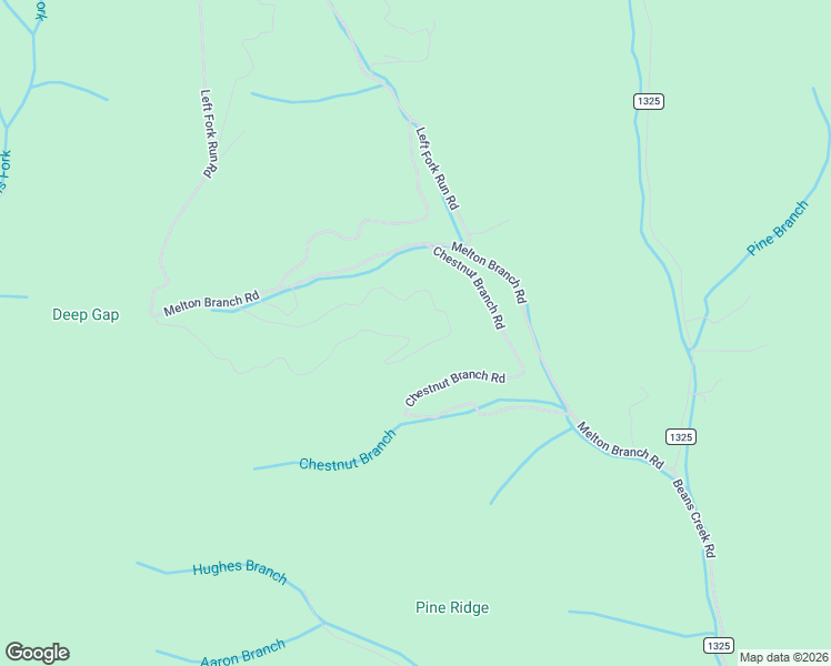 map of restaurants, bars, coffee shops, grocery stores, and more near 824 Big Ridge Road in Bakersville