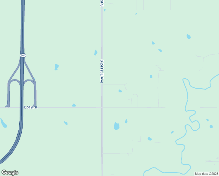 map of restaurants, bars, coffee shops, grocery stores, and more near 4901 South 241st East Avenue in Broken Arrow