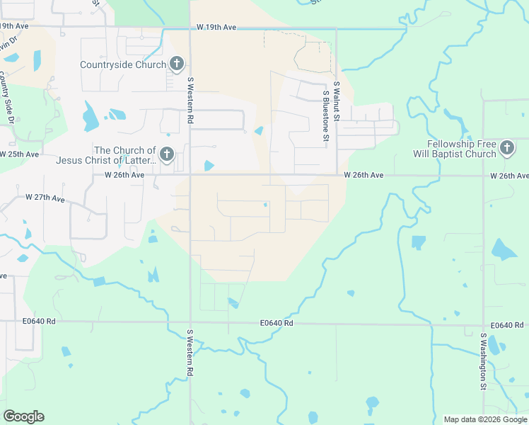 map of restaurants, bars, coffee shops, grocery stores, and more near 1823 West 26th Avenue in Stillwater
