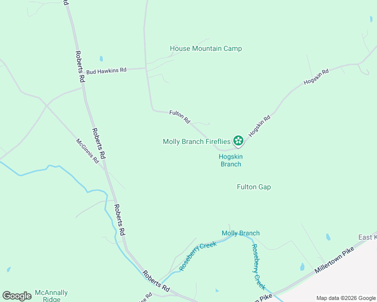map of restaurants, bars, coffee shops, grocery stores, and more near 4311 Fulton Road in Knox County