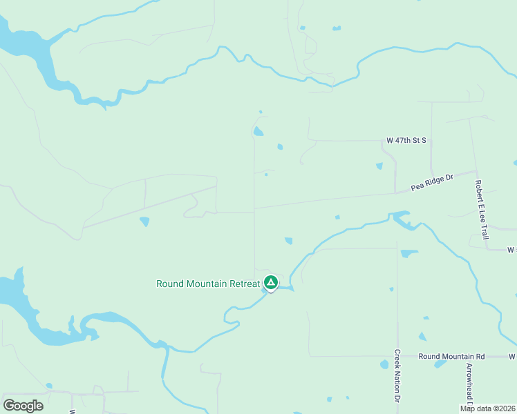 map of restaurants, bars, coffee shops, grocery stores, and more near 4868 Stonewall Terrace in Sand Springs