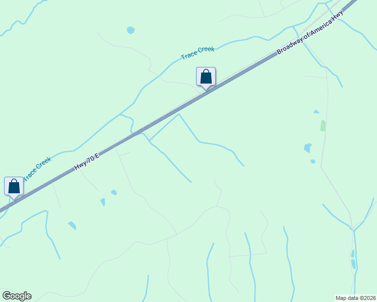 map of restaurants, bars, coffee shops, grocery stores, and more near 3923 Highway 70 East in Waverly
