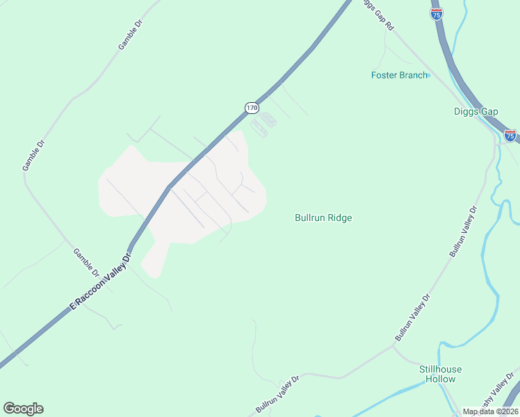 map of restaurants, bars, coffee shops, grocery stores, and more near 9405 Susanne Way in Heiskell